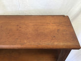 Vintage Dark-Stained Solid Cedar 5-Tier Shelf