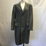 Vintage West of England Grey Wool Long Coat