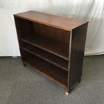 Vintage Sligh Walnut Veneer 4-Tier Shelf
