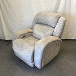 Contemporary Zane Grey Upholstered Electric Recliner