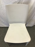 Single Danish Modern Heller Grey Resin "Bellini" Dining Chair