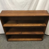 Vintage Solid Pine 4-Tier Shelf