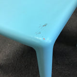 Contemporary MCM Magis Light Blue Painted Resin Air Chair by Jasper Morrison