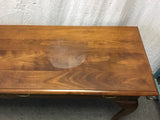 Vintage Stickley Solid Cherry 2-Drawer Sofa Table