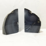 Pair of Polished Geode Bookends