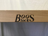 Contemporary Industrial Boos Block Galvanized Steel & Solid Maple Bakers Table