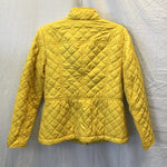 Talbot's Yellow Quilted Puffer Jacket