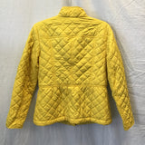 Talbot's Yellow Quilted Puffer Jacket