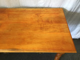 Vintage Solid Cherry 3-Drawer Library Table