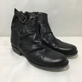 Miz Mooz Black Leather "Lenard" Ankle Boot