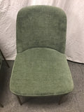 Set of 2 MCM West Elm Jack Metal Frame Dining Chairs