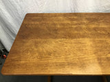 Vintage Farmhouse Cherry Veneer Dining Table