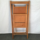 Vintage Craftsman Solid Maple Folding Chair