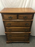Vintage Chatauqua Solid Maple 6-Drawer Chest of Drawers