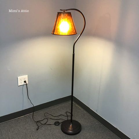 Modern Bronze Metal Floor Lamp