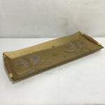 Vintage MCM George Briard Gold Leaves Tray