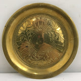 6pc Vintage Solid Brass Miniature Turkish Coffee Set