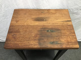 Modern Solid Walnut 2-Tier Night Stand