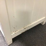 Contemporary Pottery Barn Teen White "Beadboard Space-Saving" Hutch Desk