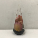 Moon & Pine Pink Rose in Black Resin Small Ring Holder