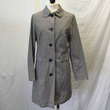 Four Seasons London Black & White Striped Cotton Jacket