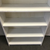 White Laminate 5-Tier Shelf