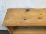 Vintage Solid Pine 3-Tier Shelf