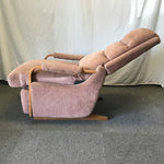 Vintage La-Z-Boy Pink Rocking Recliner