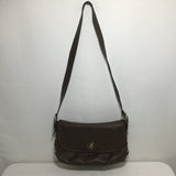 Vintage Coach Legacy Flap F15170 Brown Pebbled Leather Shoulder Crossbody Bag