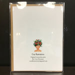 Cruz Illustrations "Otto Loves Mushrooms" Greeting Card