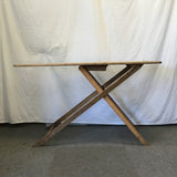 Vintage Solid Wood Folding Ironing Board