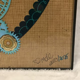 Eltimar Design Framed "Steampunk Butterfly" Mixed Media Artwork