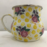Retired Modern Mackenzie-Childs "Buttercup" Enamel Mug