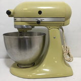 Vintage KitchenAid K45 Avocado Green Stand Mixer Set