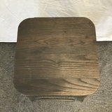 Single Modern Industrial UrbanMod Metal & Oak Counter Stool