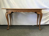 Vintage Solid Oak Sofa Table