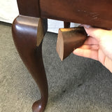 Vintage Federal Harden Solid Cherry 4-Drawer Side Table