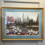 Framed Gallery Print of "Lakeside View" by Diane Romanello