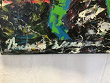 2007 Signed Original "The Bull Fighter" Oil on Canvas by M. Weismore