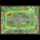 Andrea Strongwater "Robison Herb Garden" [at Cornell Botanic Gardens] Tea Towel