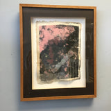 Framed 1988 "The Cherry Blossoms Glow At Night" Signed Original