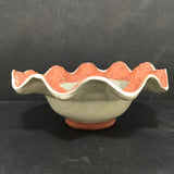 Vintage Retired Mackenzie-Childs "Evervolving" Ceramic Berry Bowl