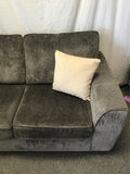 Modern Minhas Furn. "Delano" Grey 2-Cushion Loveseat