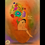 Yen Ospina "Humans Are Plants" 8.5x11 Signed Art Print