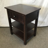 Crate & Barrel Craftsman "Brighton" 3-Tier Night Stand