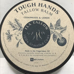 FLX Tallow Tough Hands Cedarwood & Lemon Tallow Balm, 4oz Tin