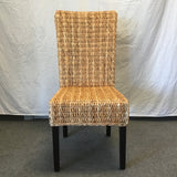 Modern Woven Banana Leaf Accent Chair