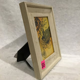 Eltimar Design Framed 5x7 "Fantasy Woman in Hat" Zentangle Inspired Art Print