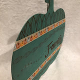 Eltimar Design "Family" Thanksgiving Pumpkin Fall Mixed Media 3D-Artwork