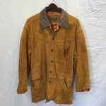 Vintage Valdanti Brown Leather Coat